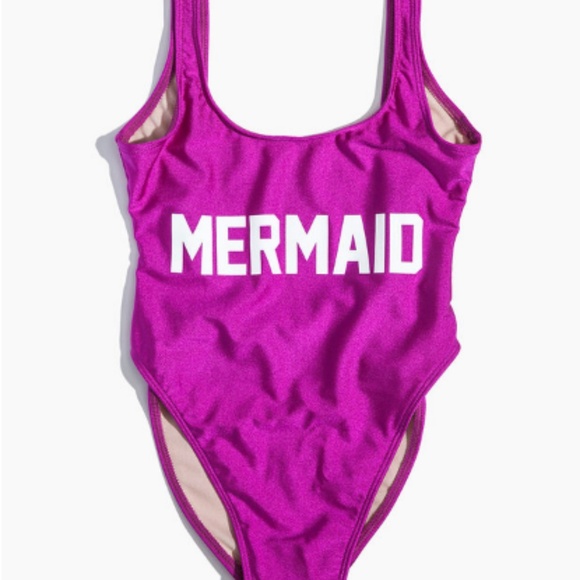 one piece mermaid bathing suit